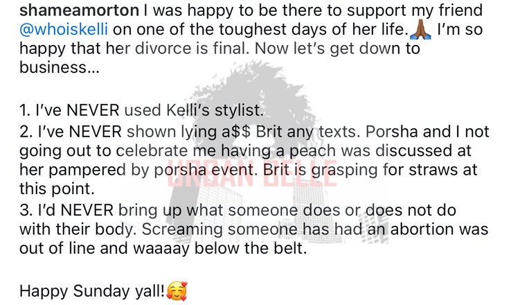 Angela Oakley Responds to Phaedra Parks
