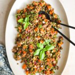 Spicy Lentil Salad for an Energetic Lift